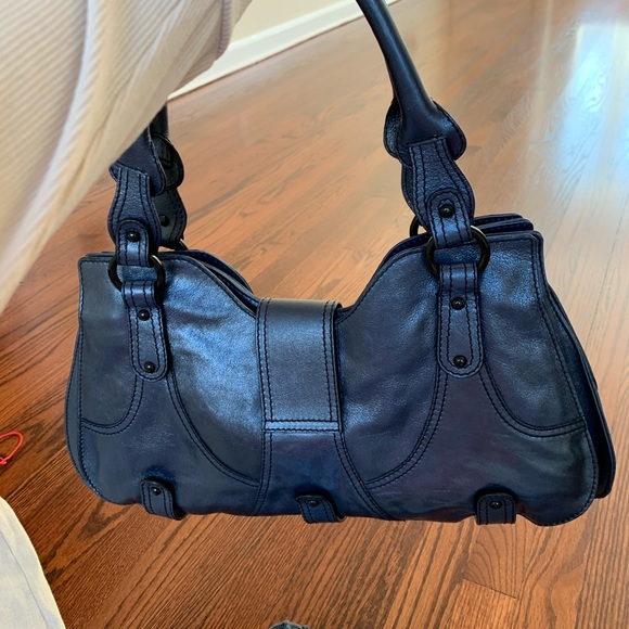 Pewter Valentino hobo Bag black hardware - Picture 2 of 12